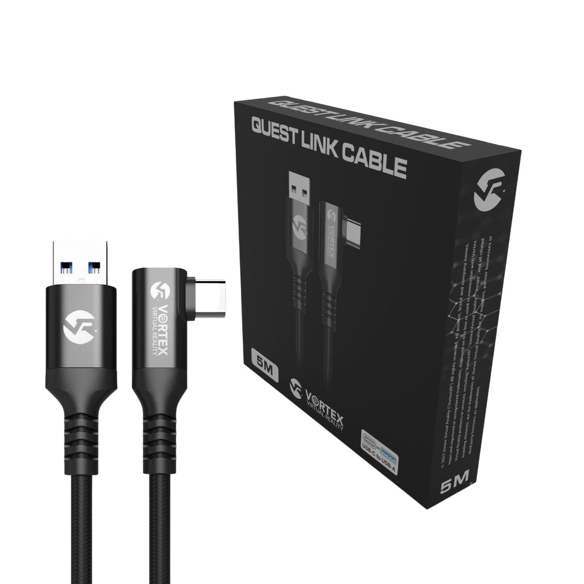 Quest 2 128GB ＋5mリンクケーブル Kabel Oculus Link do słuchawek VR Quest 2 i Quest - 5M - PC VR
