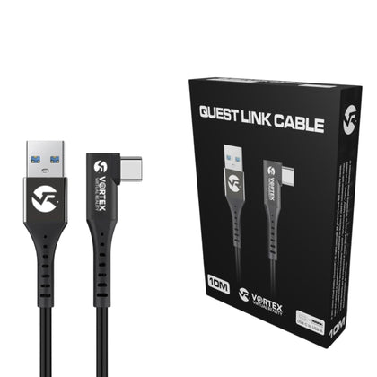 Oculus Link Kabel 10m | USB-A | do Oculus Quest 1, 2, 3 | SteamVR | SideQuest
