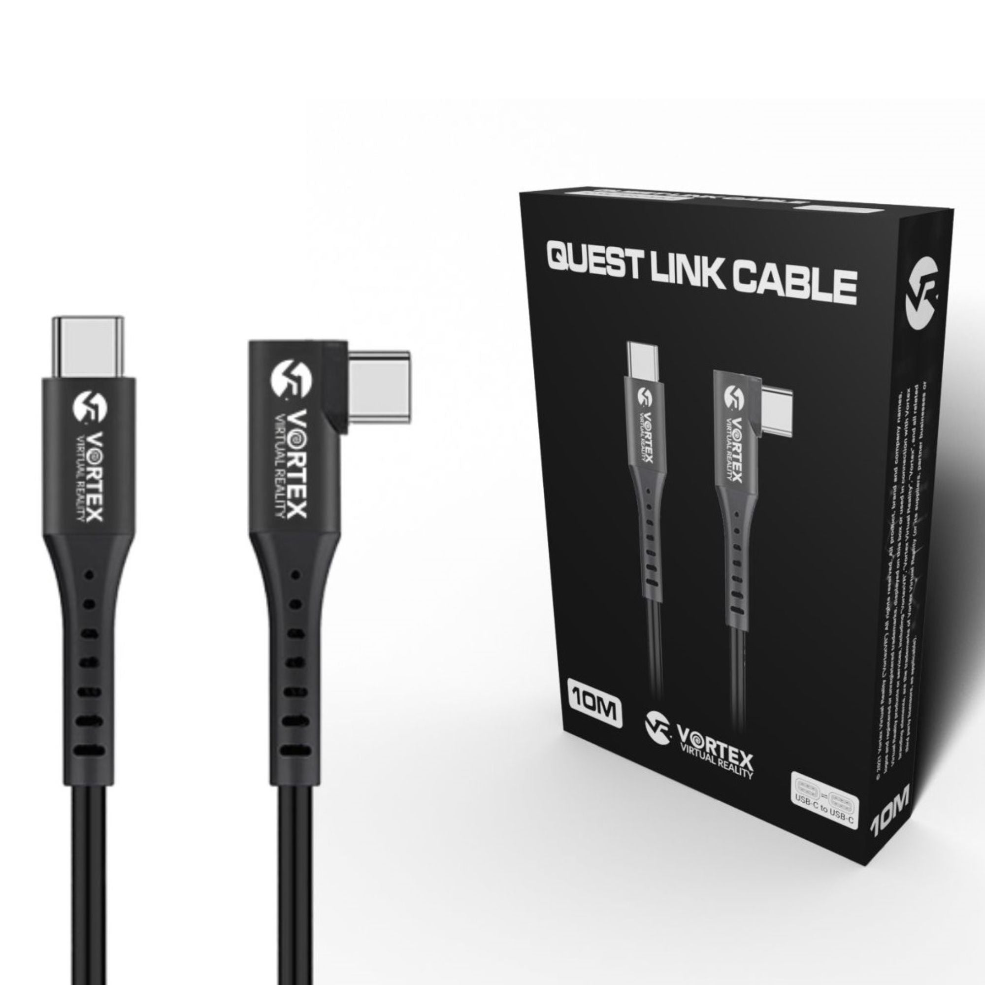Oculus Link Kabel 10m | USB-C | do Oculus Quest 1, 2, 3 | SteamVR | SideQuest