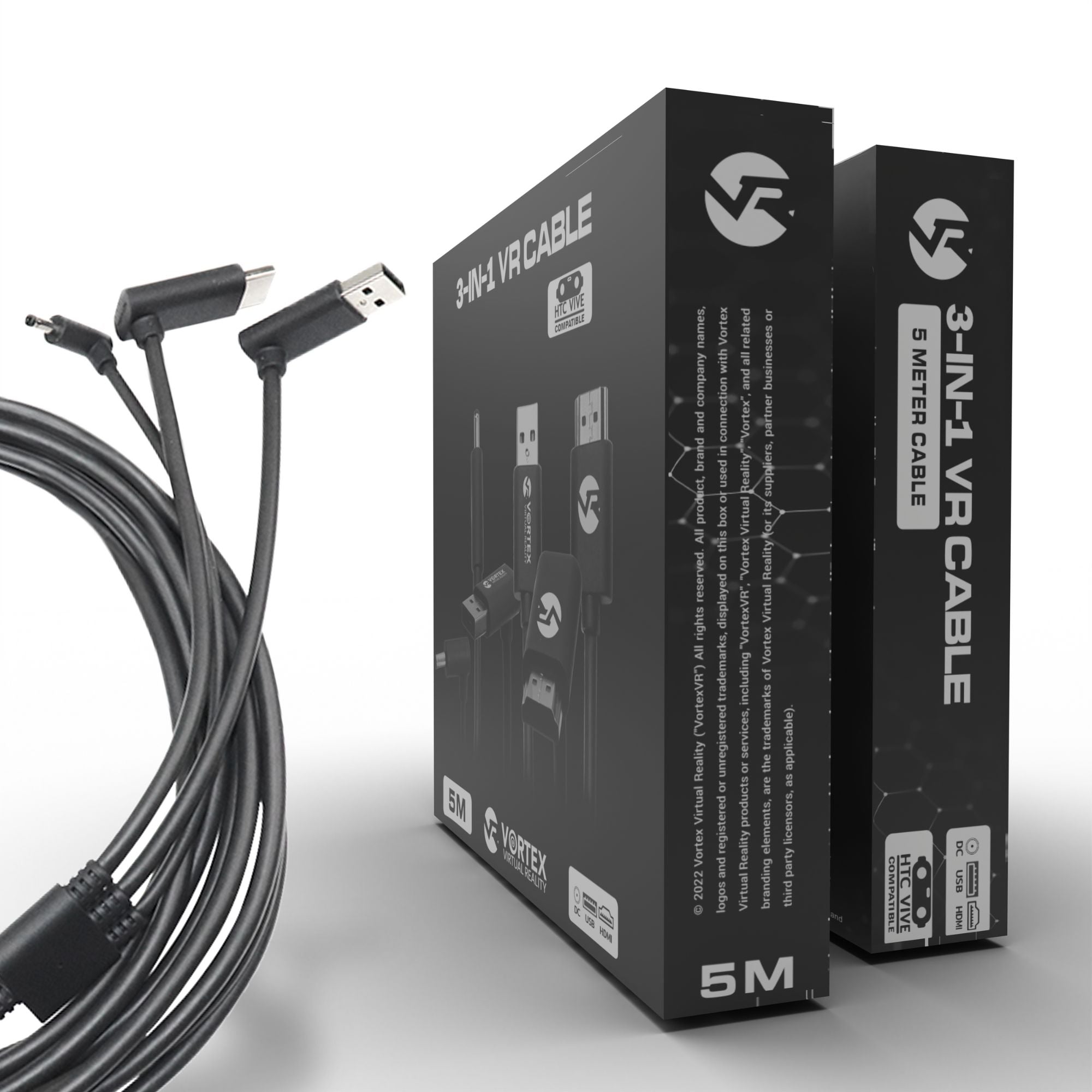 Kabel 3w1 do HTC Vive | VortexVR