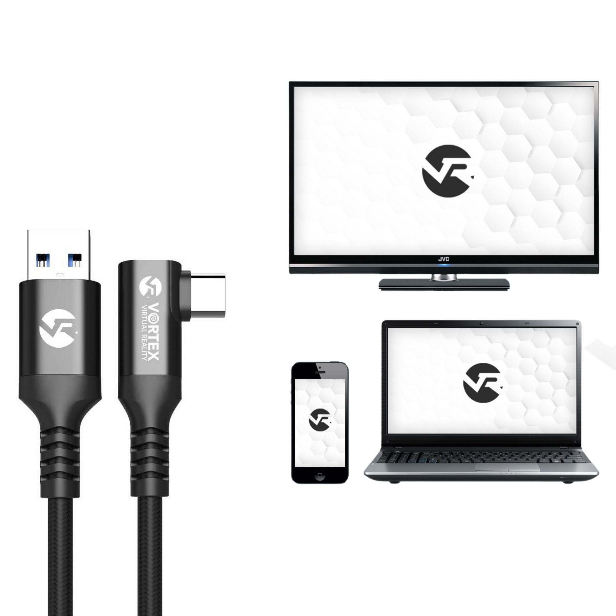 Nowy Kabel 5m od VortexVR do Oculus Link | USB-A | Oculus Quest 2