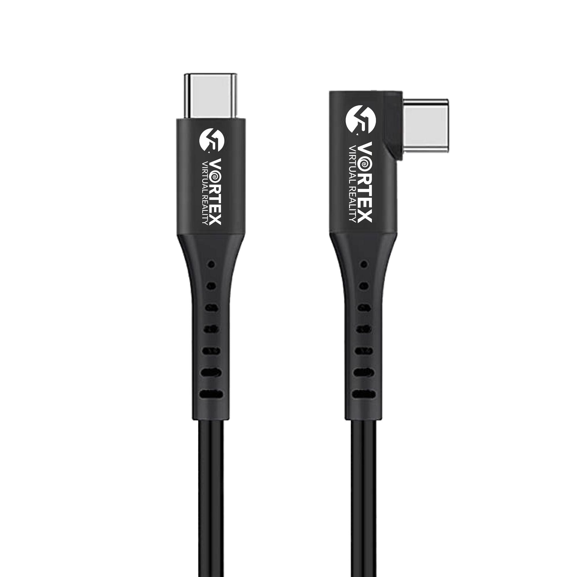 Zestaw kabel 10m USB-C + haczyki podwieszające kabel | Quest 2 Quest 3